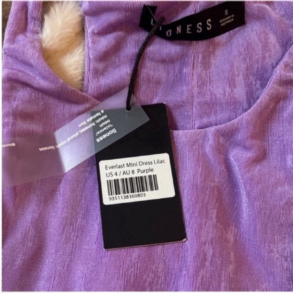 New with tags Lioness Everlast Mini dress size 4 - Picture 3 of 3